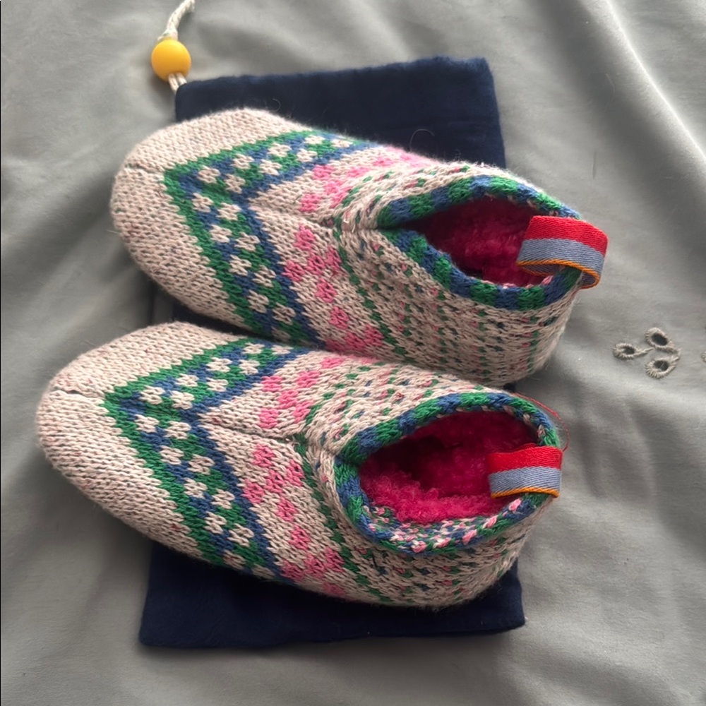 Bombas Multicolor Knit Slippers